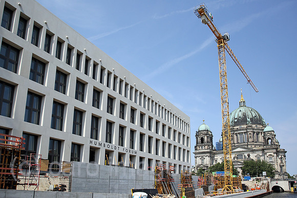 Berlin, Deutschland, Bauprojekt Humboldtforum und der Berliner Dom