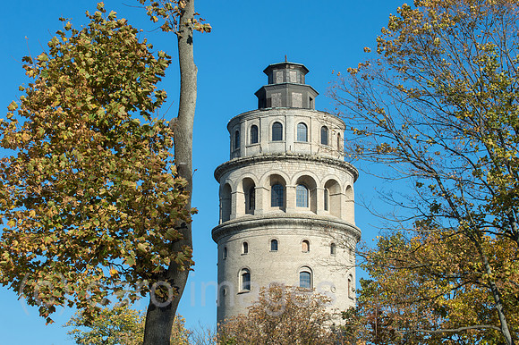 Koenigs Wusterhausen, Deutschland, Der Niederlehmer Wasserturm am Berliner Autobahnring A10