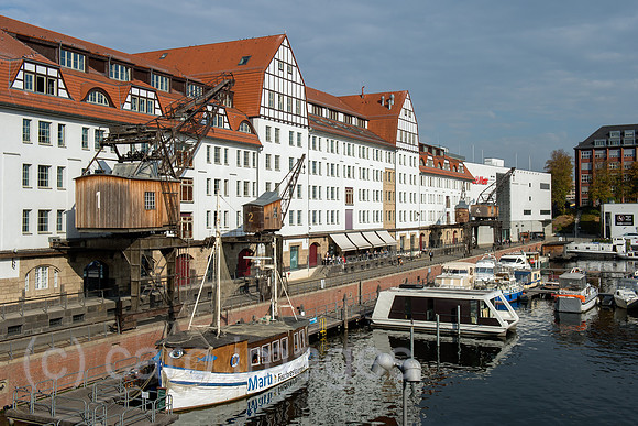 Der Tempelhofer Hafen in Berlin