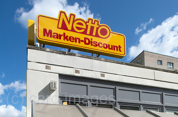 Schriftzug und Logo der Netto Marken-Discount AG & Co. KG