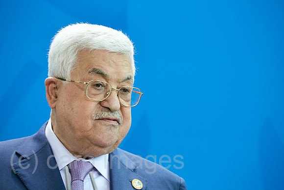 Berlin, Deutschland - Mahmoud Abbas, der Praesident der Palaestinensischen Autonomiebehoerde.