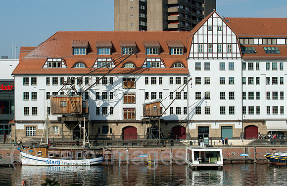 Der Tempelhofer Hafen in Berlin