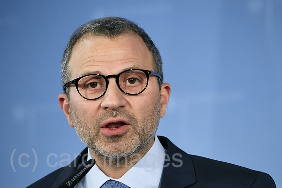 Berlin, Deutschland - Gebran Bassil, libanesischer Aussenminister.