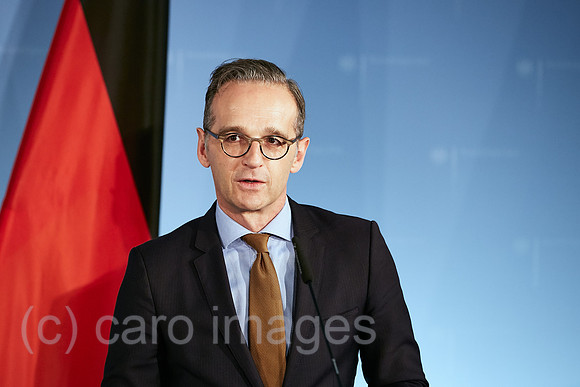 Berlin, Deutschland - Bundesaussenminister Heiko Maas.
