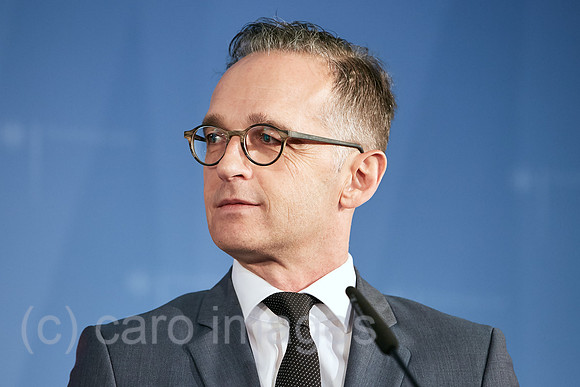 Berlin, Deutschland - Bundesaussenminister Heiko Maas.
