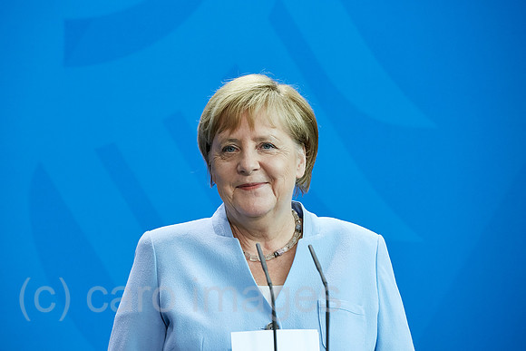 Berlin, Deutschland - Bundeskanzlerin Angela Merkel.