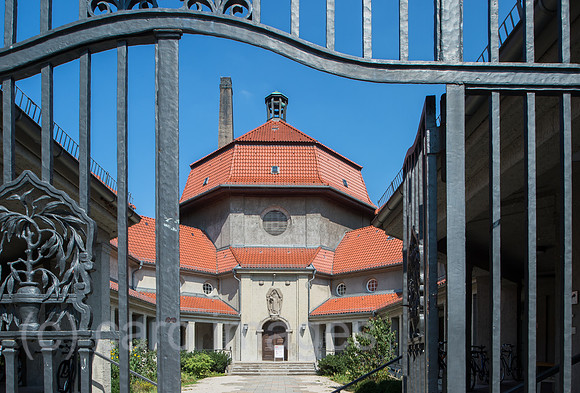 Berlin, Deutschland, Das Krematorium Berlin-Wedding