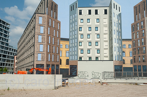 Berlin, Deutschland, Baugrundstueck Heidestrasse in der Europacity