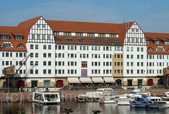 Der Tempelhofer Hafen in Berlin