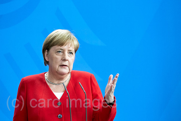 Berlin, Deutschland - Bundeskanzlerin Angela Merkel.
