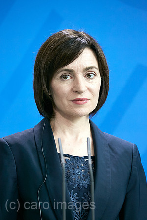 Berlin, Deutschland - Maia Sandu, Ministerpraesidentin der Republik Moldau.