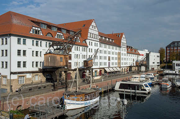Der Tempelhofer Hafen in Berlin