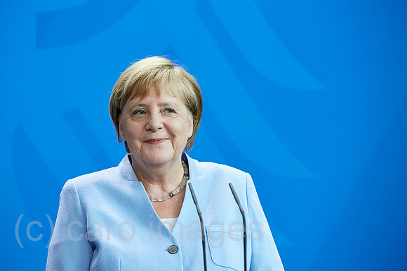Berlin, Deutschland - Bundeskanzlerin Angela Merkel.