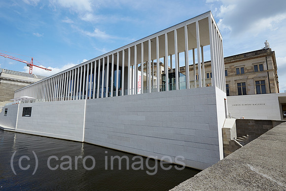 Berlin, Deutschland - James-Simon-Galerie auf der Museumsinsel.