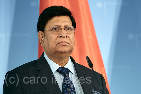 Berlin, Deutschland - Abul Kalam Abdul Momen, Aussenminister  von Bangladesch.