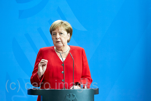 Berlin, Deutschland - Bundeskanzlerin Angela Merkel.