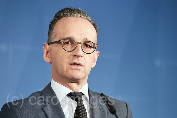 Berlin, Deutschland - Bundesaussenminister Heiko Maas.