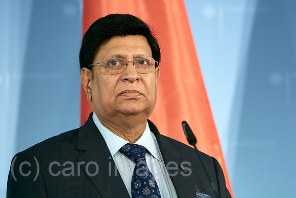 Berlin, Deutschland - Abul Kalam Abdul Momen, Aussenminister  von Bangladesch.