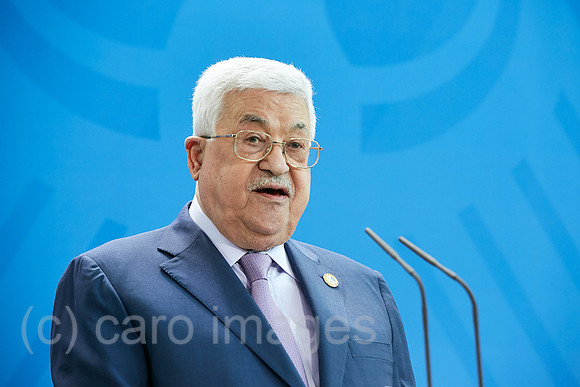 Berlin, Deutschland - Mahmoud Abbas, der Praesident der Palaestinensischen Autonomiebehoerde.