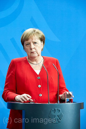 Berlin, Deutschland - Bundeskanzlerin Angela Merkel.