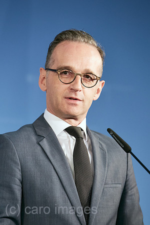 Berlin, Deutschland - Bundesaussenminister Heiko Maas.