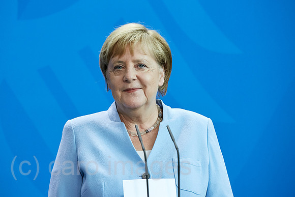 Berlin, Deutschland - Bundeskanzlerin Angela Merkel.
