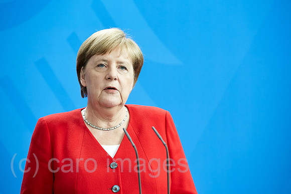 Berlin, Deutschland - Bundeskanzlerin Angela Merkel.