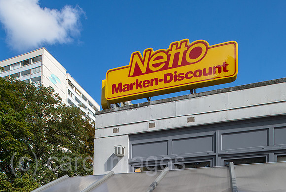 Schriftzug und Logo der Netto Marken-Discount AG & Co. KG