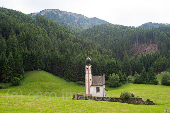 St. Magdalena, Villnoess, Trentino, Suedtirol, Kirche St. Johann