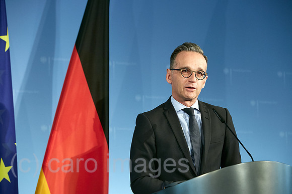 Berlin, Deutschland - Bundesaussenminister Heiko Maas.