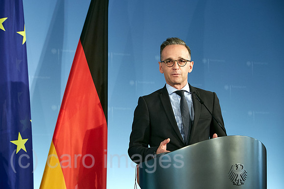 Berlin, Deutschland - Bundesaussenminister Heiko Maas.
