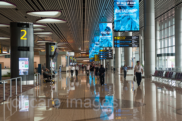 Singapur, Republik Singapur, Neues Terminal 4 am Flughafen Changi