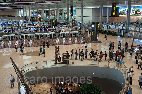 Singapur, Republik Singapur, Neues Terminal 4 am Flughafen Changi