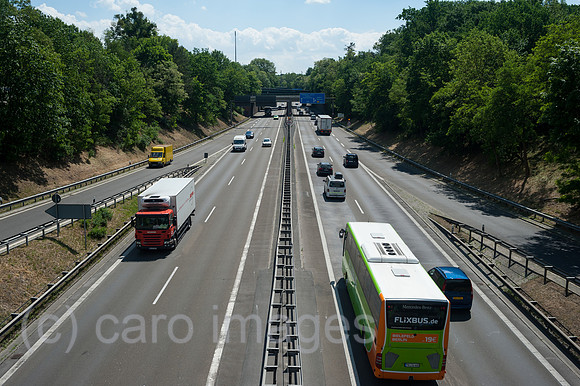 Berlin, Deutschland, Bundesautobahn A115