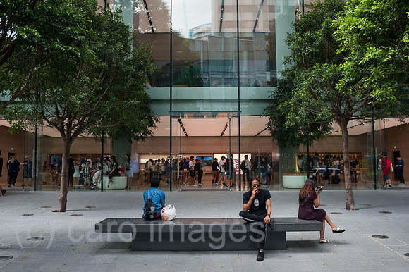 Singapur, Republik Singapur, Apple Store in der Orchard Road
