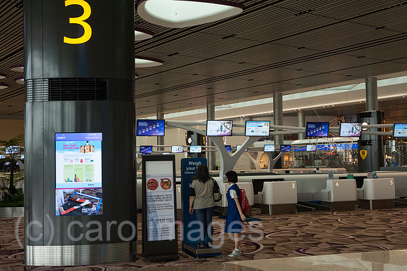 Singapur, Republik Singapur, Neues Terminal 4 am Flughafen Changi