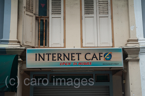 Singapur, Republik Singapur, Internetcafe in Little India
