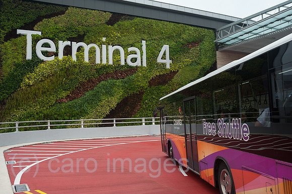 Singapur, Republik Singapur, Neues Terminal 4 am Flughafen Changi