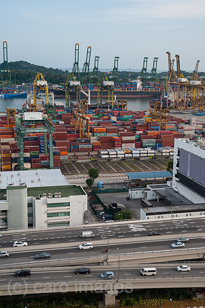 Singapur, Republik Singapur, Containerterminal