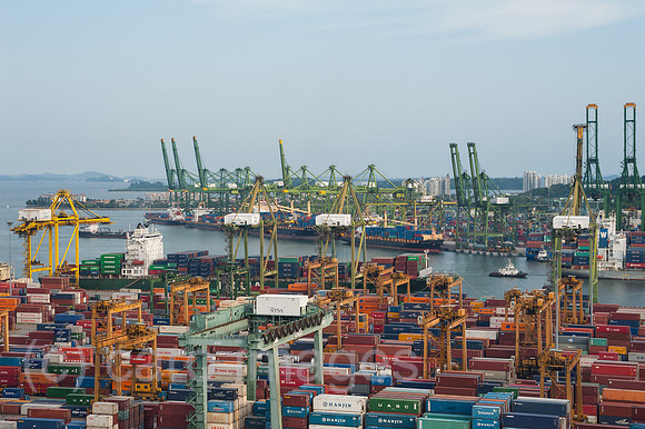 Singapur, Republik Singapur, Containerterminal