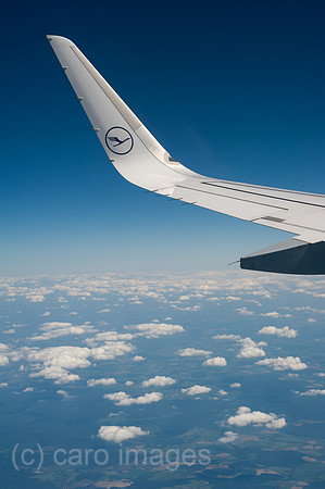 Muenchen, Deutschland, Flug mit Lufthansa von Berlin nach Muench