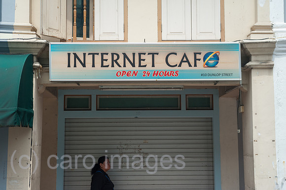 Singapur, Republik Singapur, Internetcafe in Little India