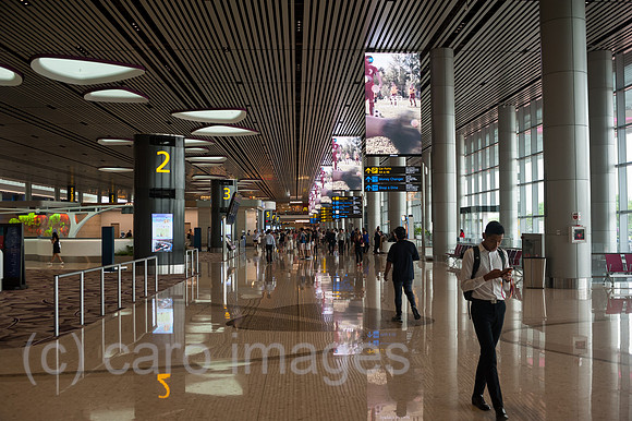 Singapur, Republik Singapur, Neues Terminal 4 am Flughafen Changi