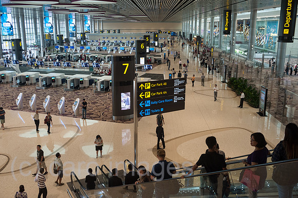 Singapur, Republik Singapur, Neues Terminal 4 am Flughafen Changi