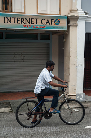 Singapur, Republik Singapur, Internetcafe in Little India