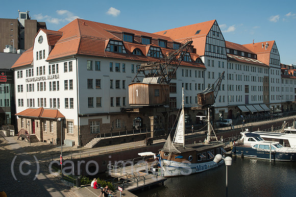 Berlin, Deutschland, Tempelhofer Binnenhafen