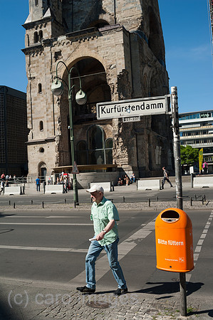 Berlin, Deutschland, Gedaechtniskirche am Kurfuerstendamm
