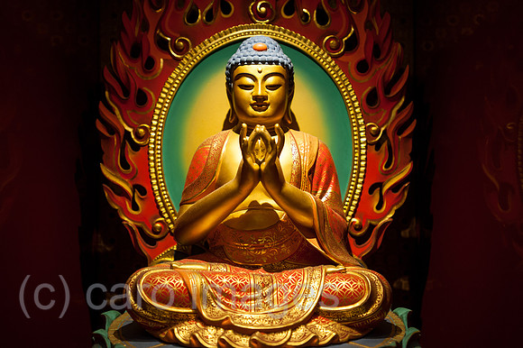 Singapur, Republik Singapur, Buddha Tooth Relic Tempel in Chinatown