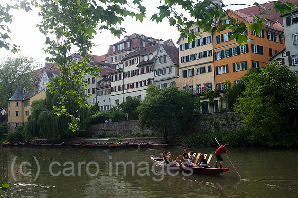 Tuebingen, Deutschland, Neckar und Altstadt