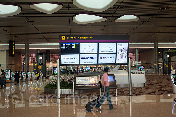 Singapur, Republik Singapur, Neues Terminal 4 am Flughafen Changi